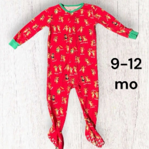 Magnetic Me Red Christmas Reindeer Pajamas - Picture 1 of 5
